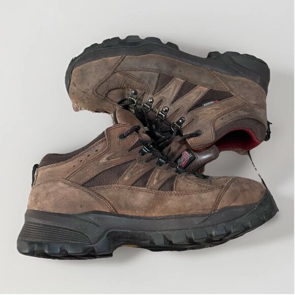 Red Wing Truhiker 6672 Steel Toe Waterproof Brown Work Boots Mens Size 11 E2 - Picture 3 of 14